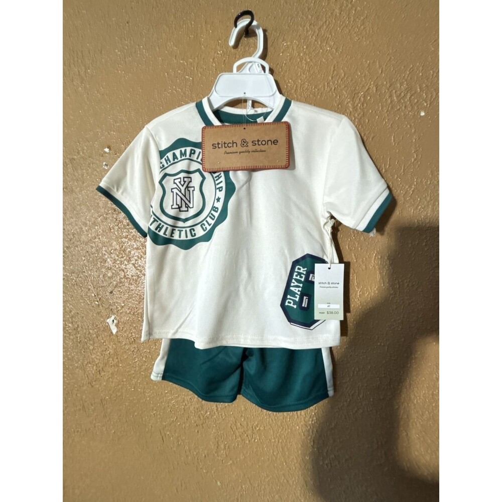 stitch & stone Champion Athletic Club Player T-Shirt and Shorts Set